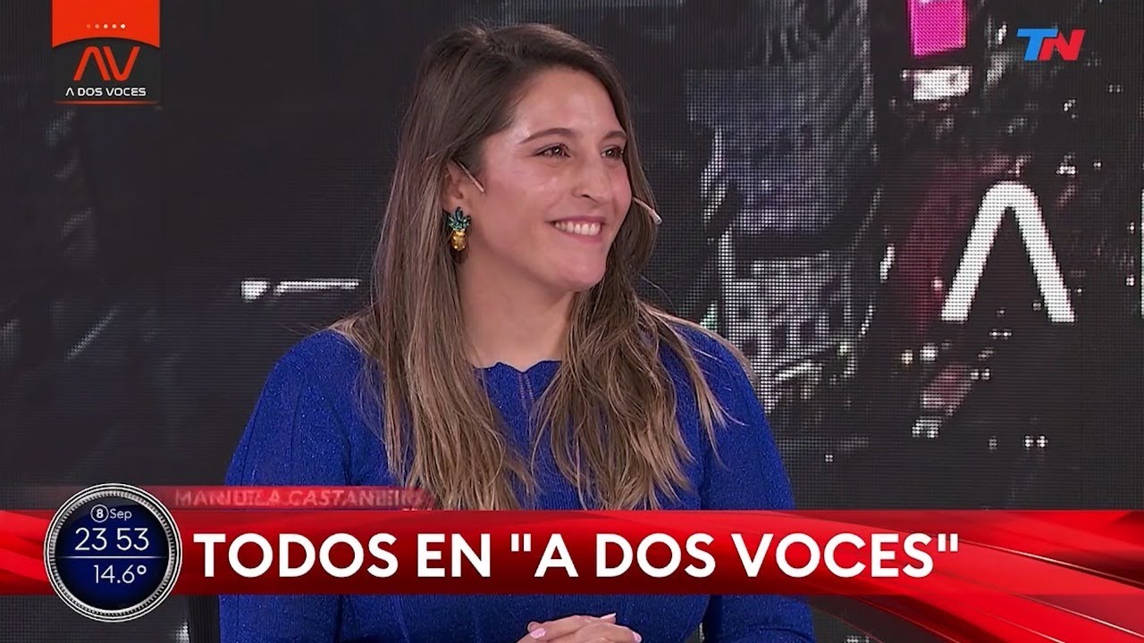 Manuela Castañeira en A Dos Voces: Cierre de Campaña