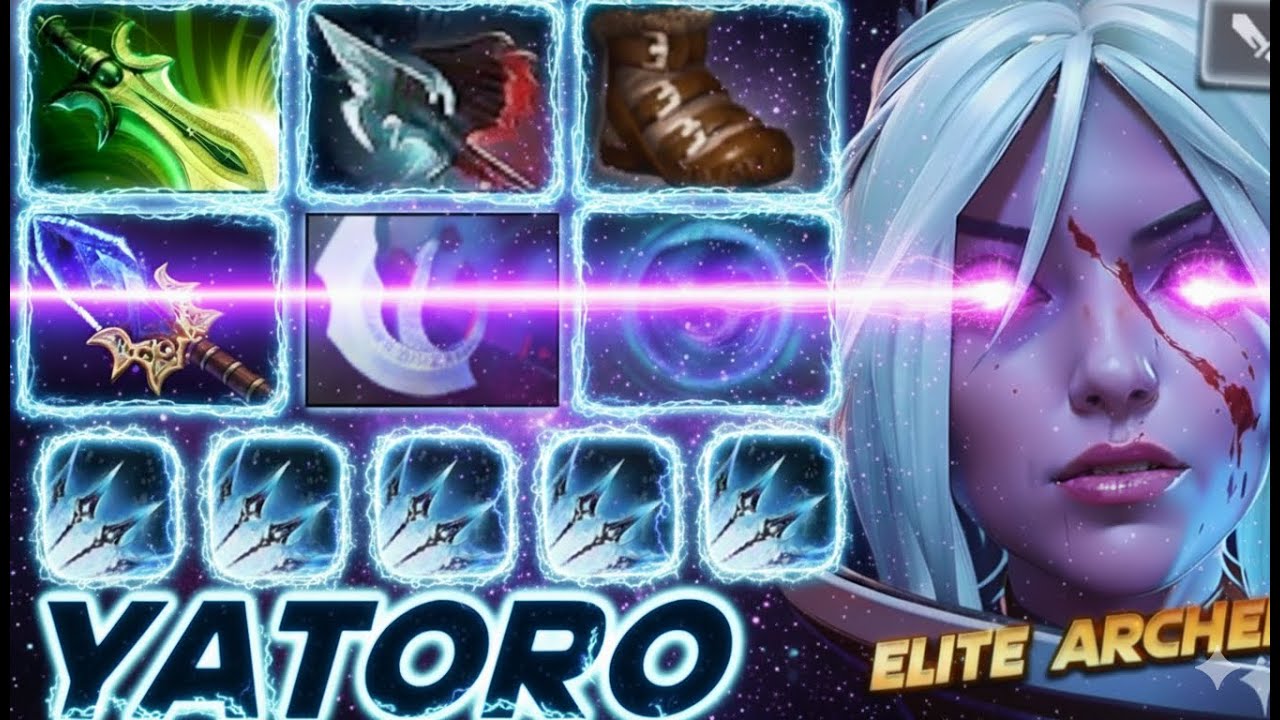 YATORO DROW RANGER &mdash; Aghanim Rush DESTROYS! 💀