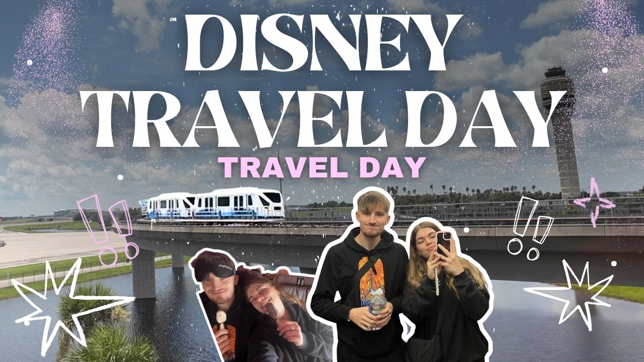 DISNEY TRAVEL DAY ✈️  | Disney World Vlog Travel Day