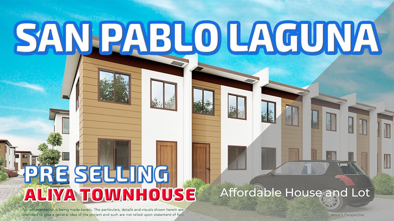 San Pablo Laguna  (Aliya Townhouse ) Actual Video