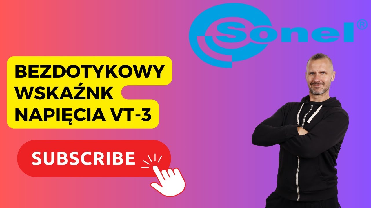 Bezdotykowy wskaźnik napięcia Sonel VT-3