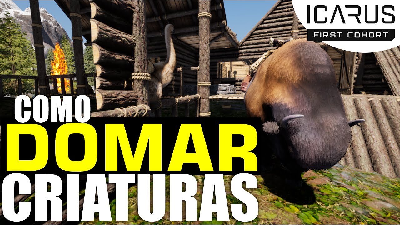 Como DOMAR CRIATURAS em ICARUS Guia Básico Domesticação