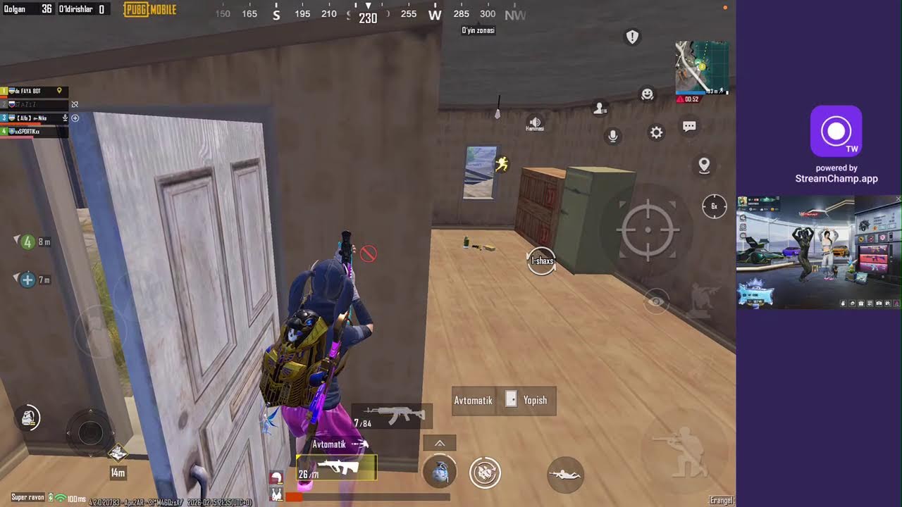 Broadcast powered by StreamChamp