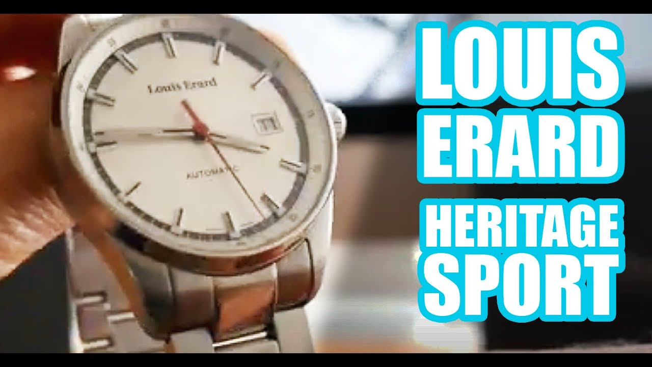 Louis Erard Heritage Sport Automatic - Beautiful Sports/ Dress Watch