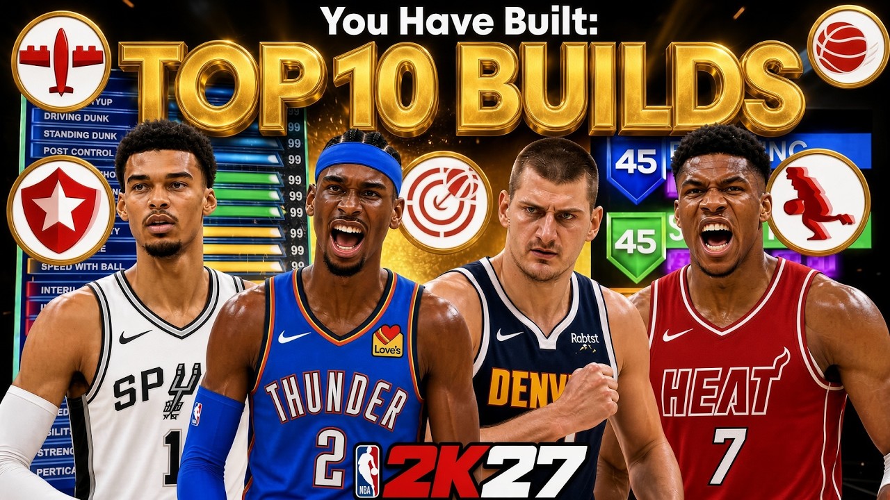 Лучшие билды в NBA 2K27 после обновления