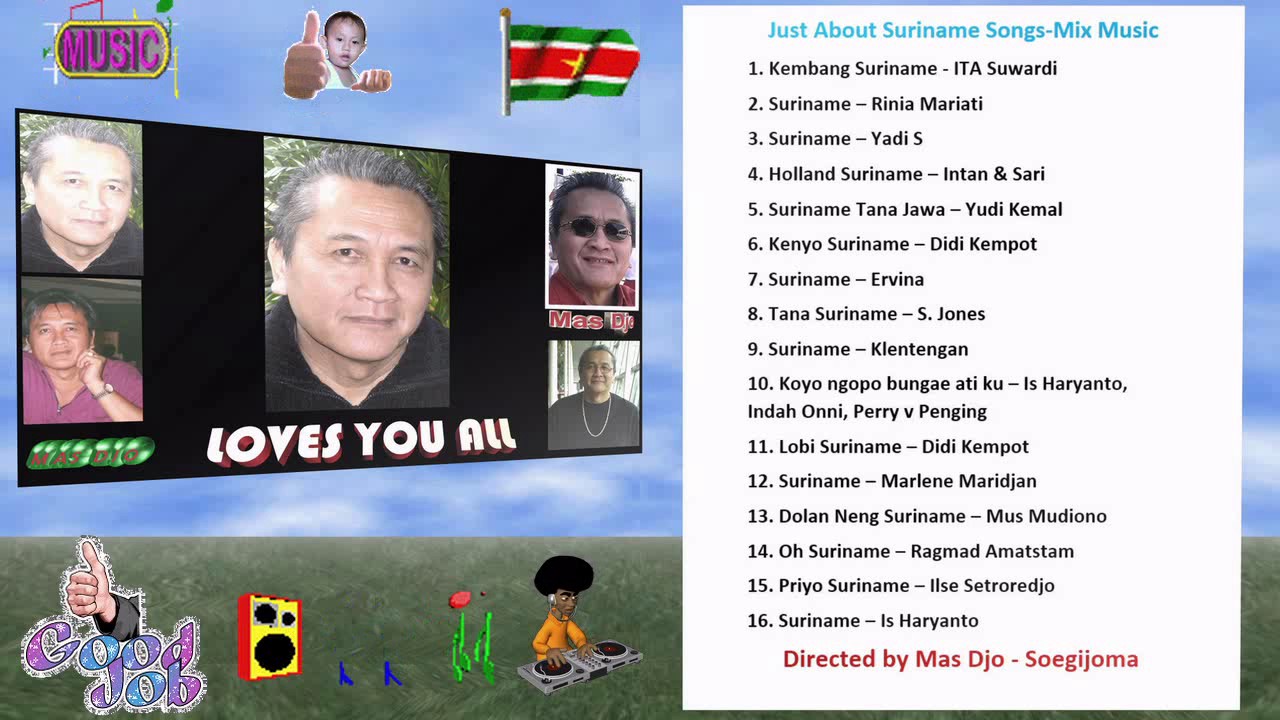 All songs about Suriname Mix Jawa Artisten