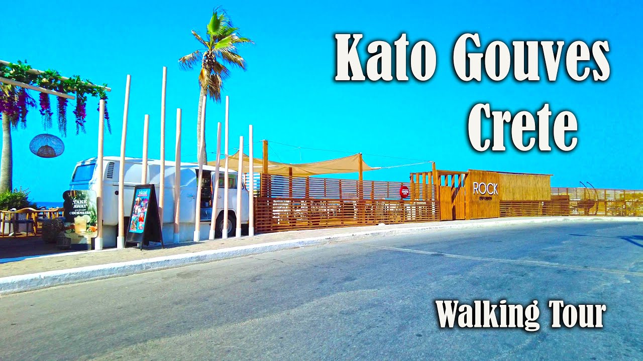 Step by Step Guide to Discovering Kato Gouves Crete on A Walking Tour! | City Driver Tours