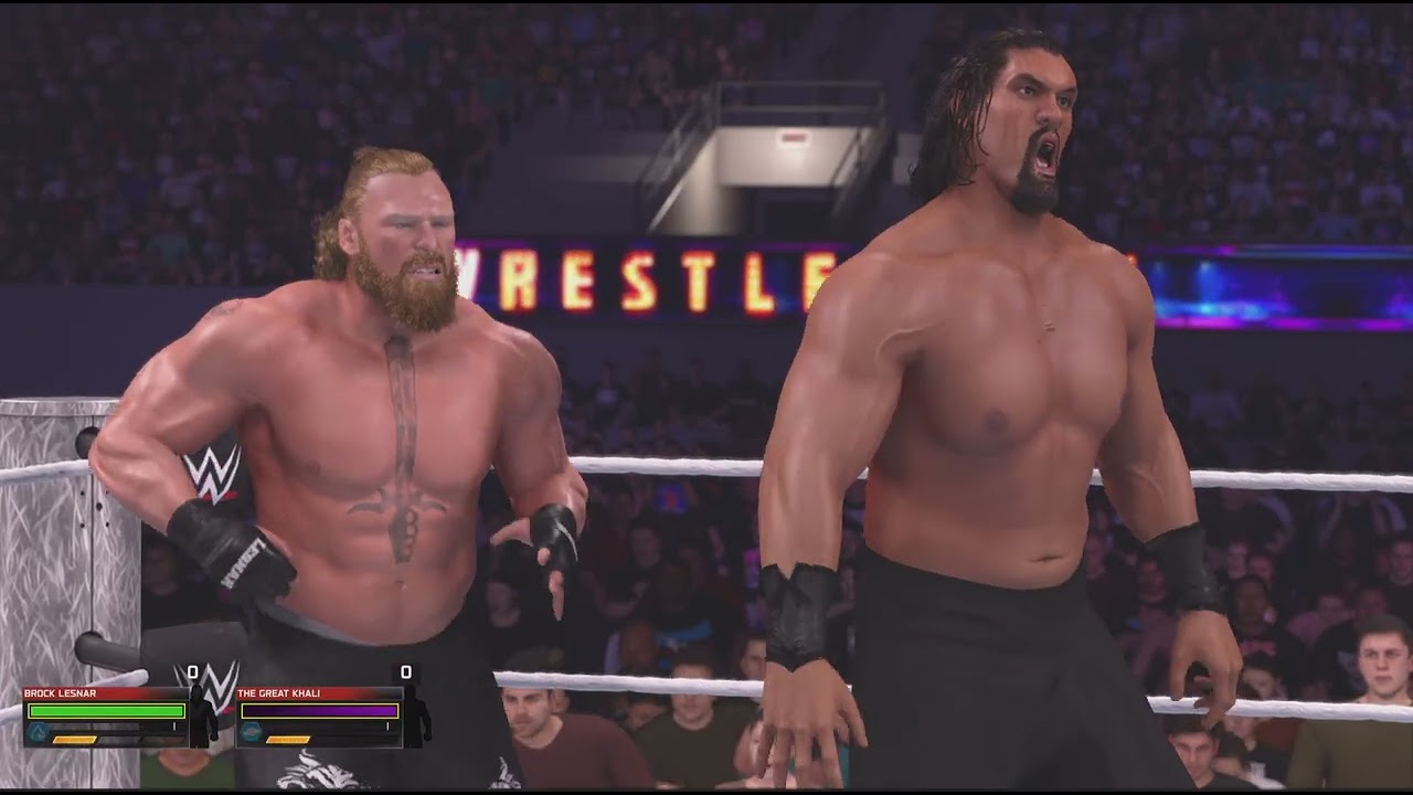 THE ULTIMATE HIERARCHY: Roman Reigns & The Rock vs. The Great Khali & The Iron Sheik | WWE 2K26
