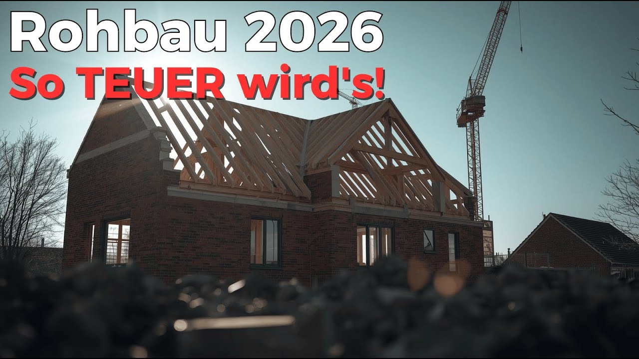 Rohbau Kosten 2026: Damit musst du WIRKLICH rechnen!