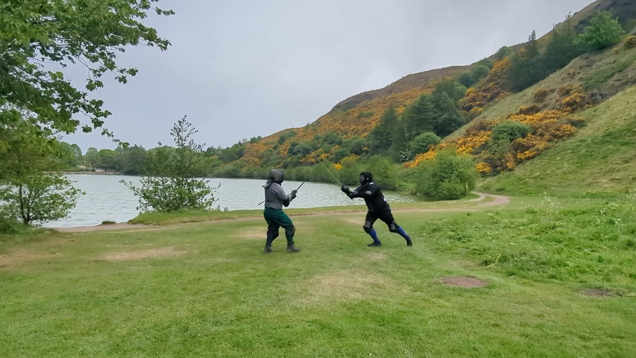 Sparring with Miro Lahtela