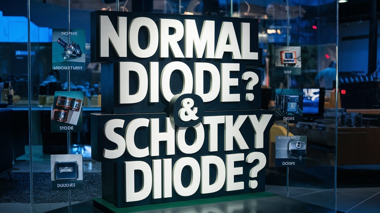 Difference Between Schottky Diode and Normal Diode