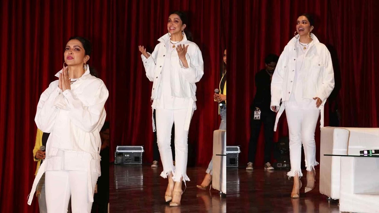 Deepika Padukone's view point on chhapaak - A talk show in IIT Bombay 28 December 2019 Mood Indigo