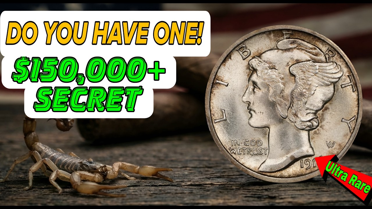 💰 Don’t Spend These Mercury Dimes – Some Are Worth $245K–$350K!