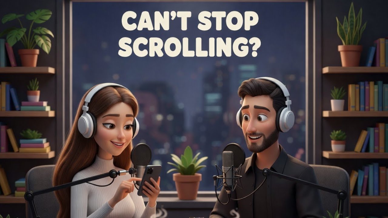Why You Can’t Stop Scrolling (It’s Not Your Fault) | English Listening for Beginners