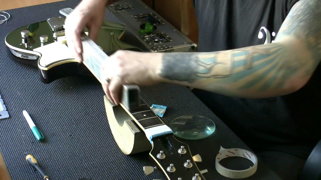 Yamaha Revstar 502T in for some minor fret work and a setup...