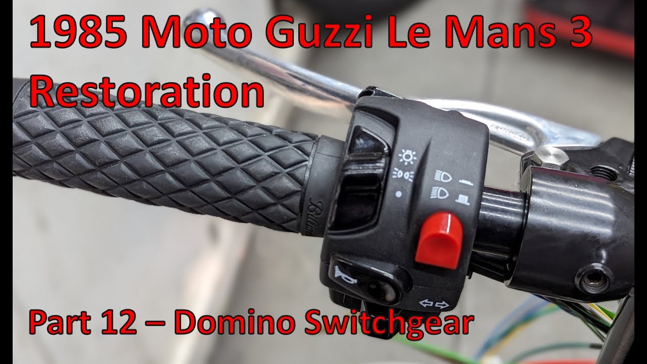Moto Guzzi Le Mans 3 Part 12: Domino Switchgear