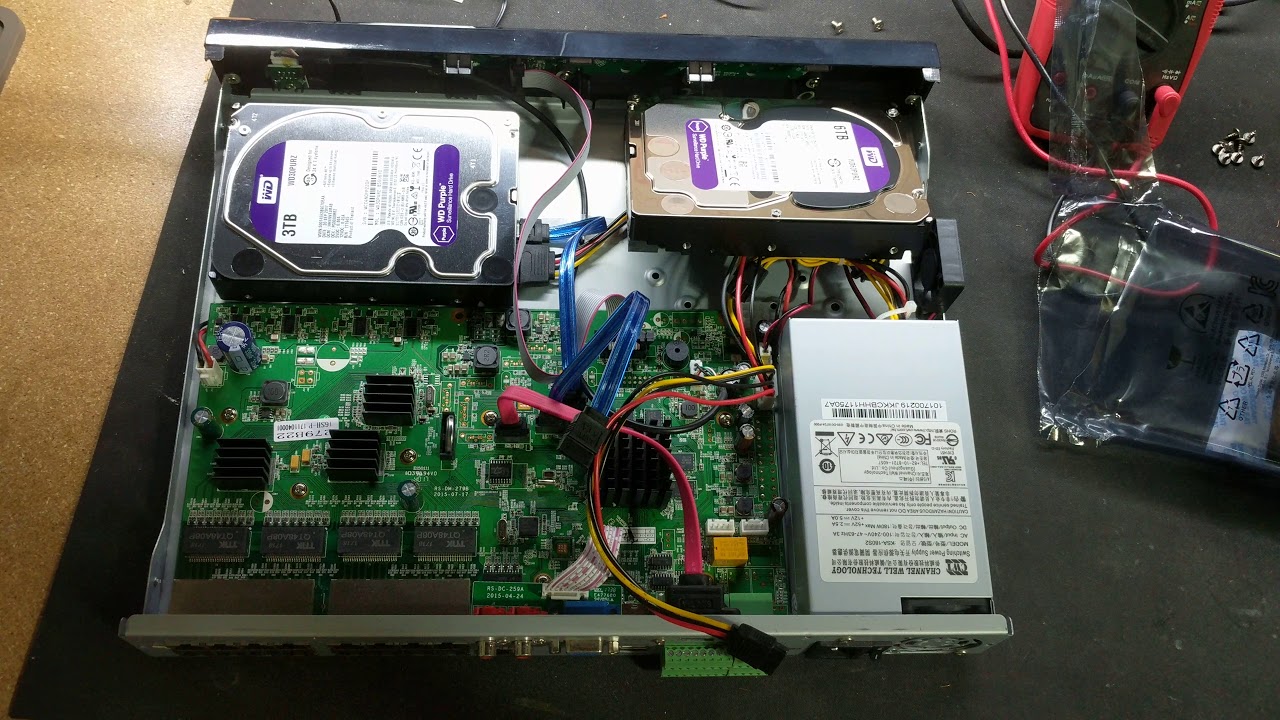 Adding an additional hard drive to Lorex LNK7216 Security System