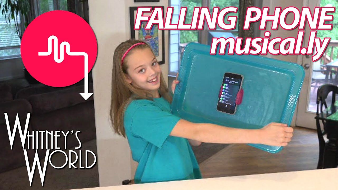 Falling Phone Musical.ly | Whitney Bjerken