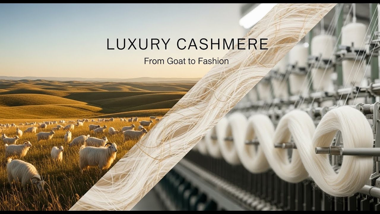 Factory World 360 | Inside the World’s Largest Cashmere  Factory 🐐 | From Mega Farms to Luxury Fiber