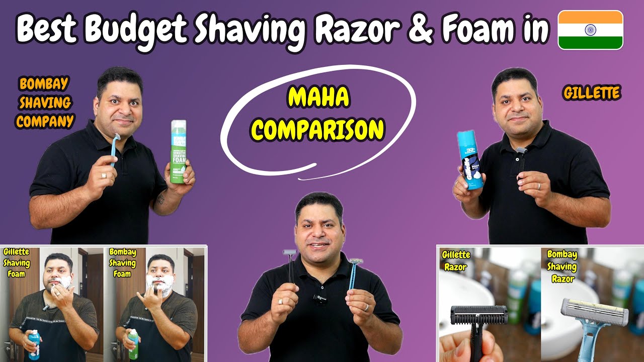 Superior Shaving Expereince For Just ₹1.40 ? | Bombay Shaving vs Gillette | Honest Unpaid Review