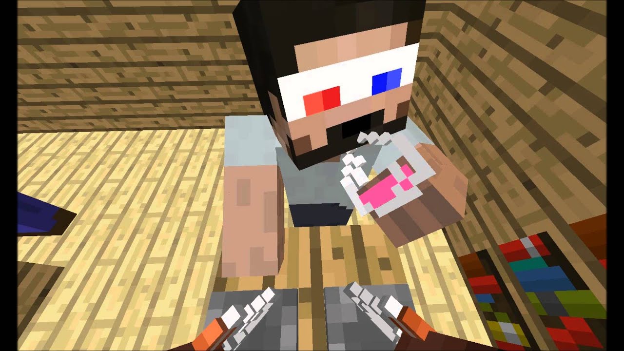 [Minecraft animation] Minecraft player School - Brewing