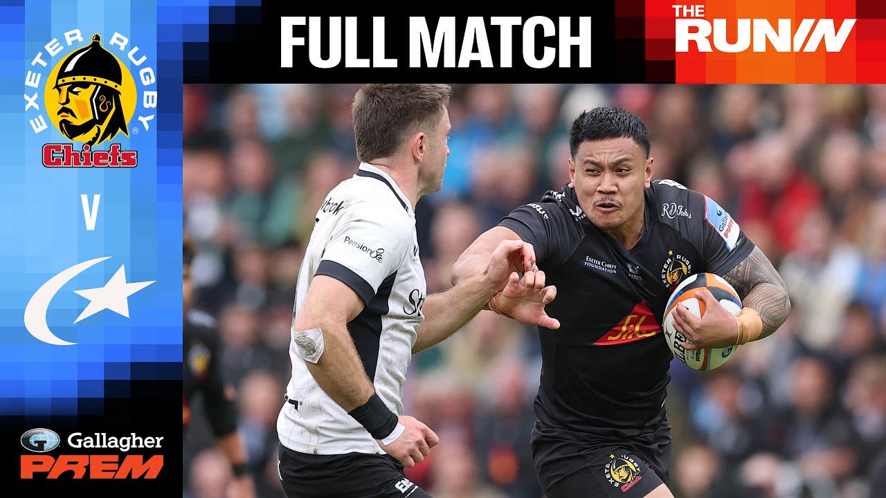 FULL MATCH: Exeter Chiefs v Saracens | Gallagher PREM Rugby 25/26 | R18