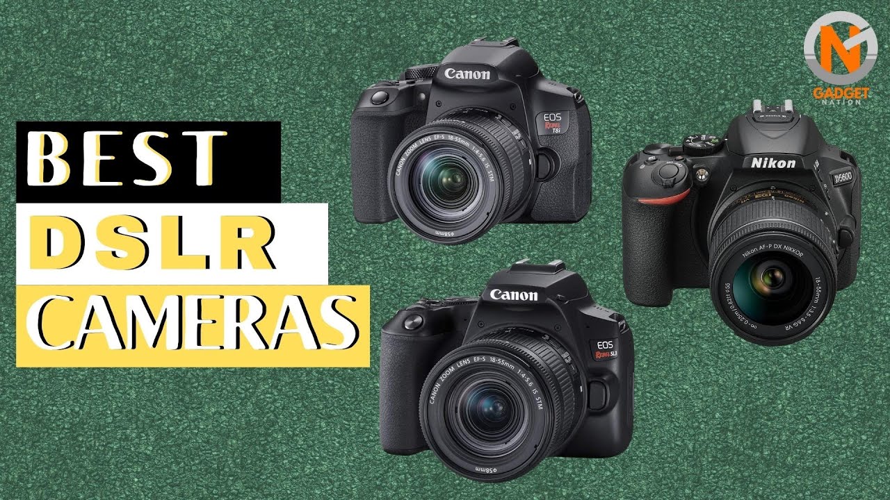 Best DSLR Cameras 2022