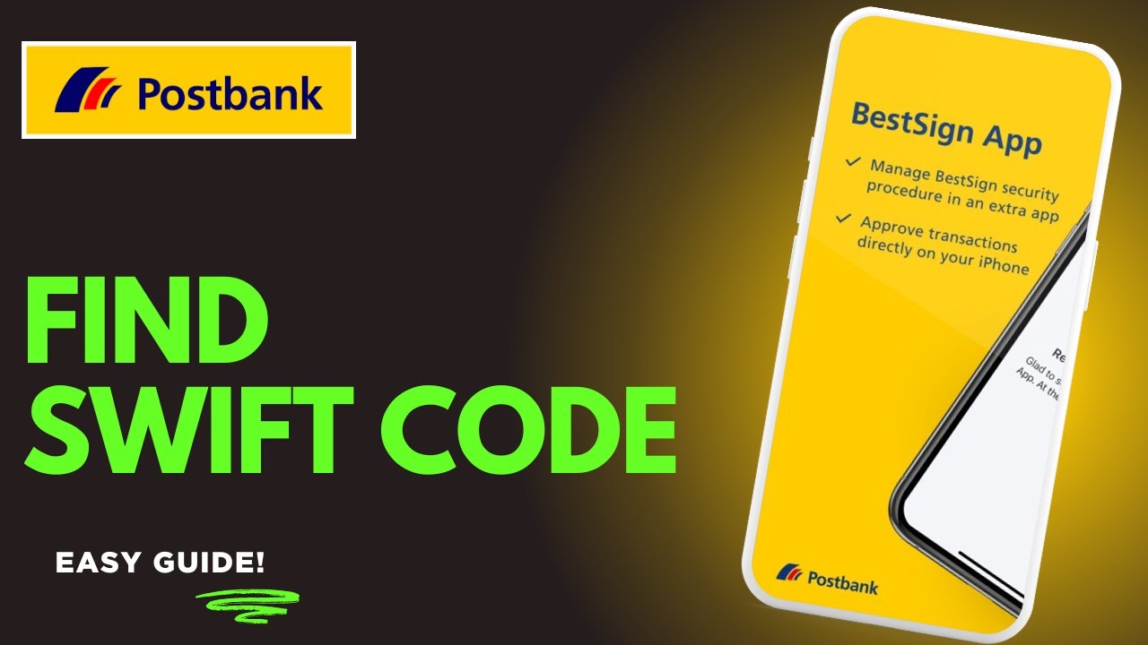 Как найти SWIFT-код Postbank BH – Босния!