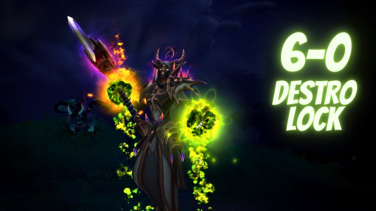 Destruction Warlock 6-0 Solo Shuffle 1700 Rating 10.1.5