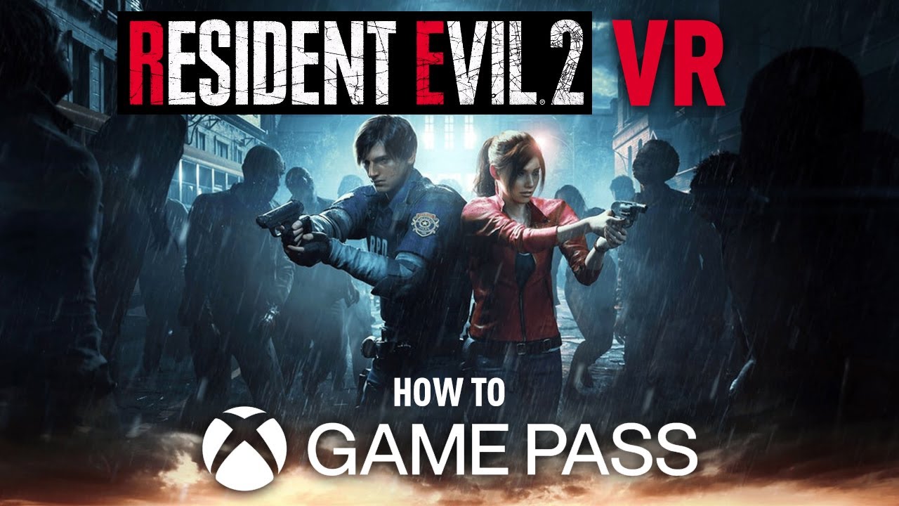 How to play Resident Evil 2 & 3 VR mod with Gamepass version