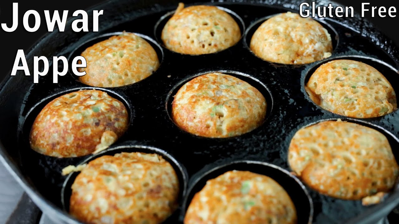 Jowar Appe | Healthy JOWAR Recipes |  Paddu Recipe | Jowar recipes | Weight loss Diet Recipe