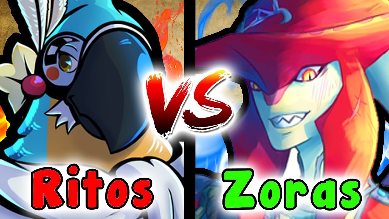 What If The RITO & ZORA Ended Up In A BATTLE? (The Legend Of Zelda VS)