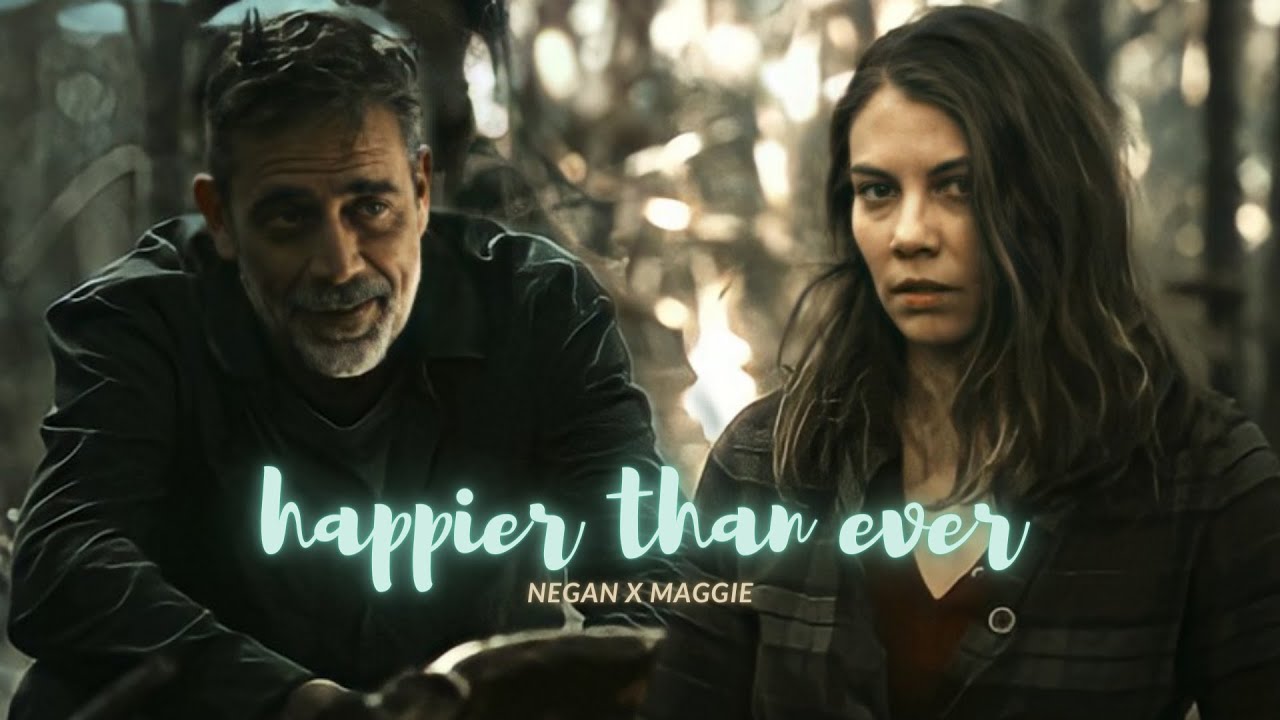 ✗ negan & maggie ► happier than ever