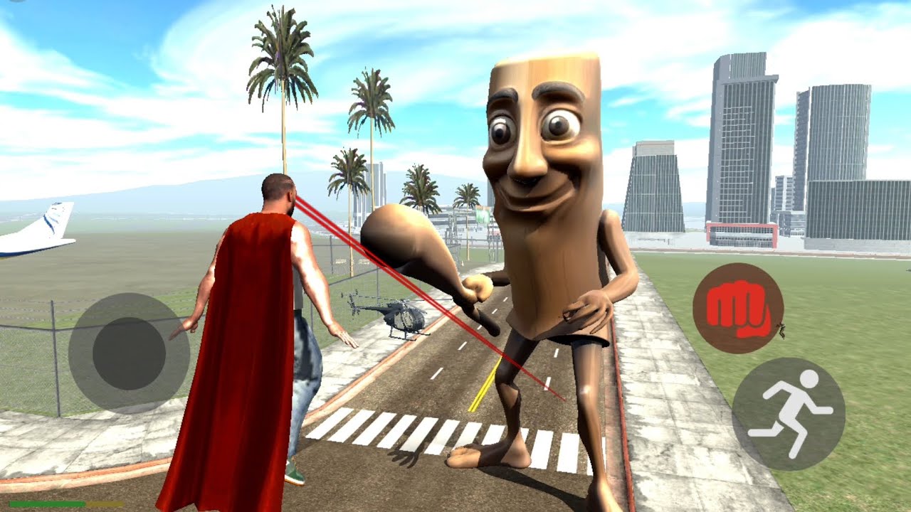 Superman Vs Tung Tung Sahur || Indian bike driving 3d game 
