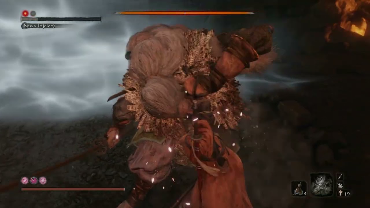 Zagrajmy w Sekiro Shadows Die Twice 15 - Wielki Shinobi Sowa (ojciec)