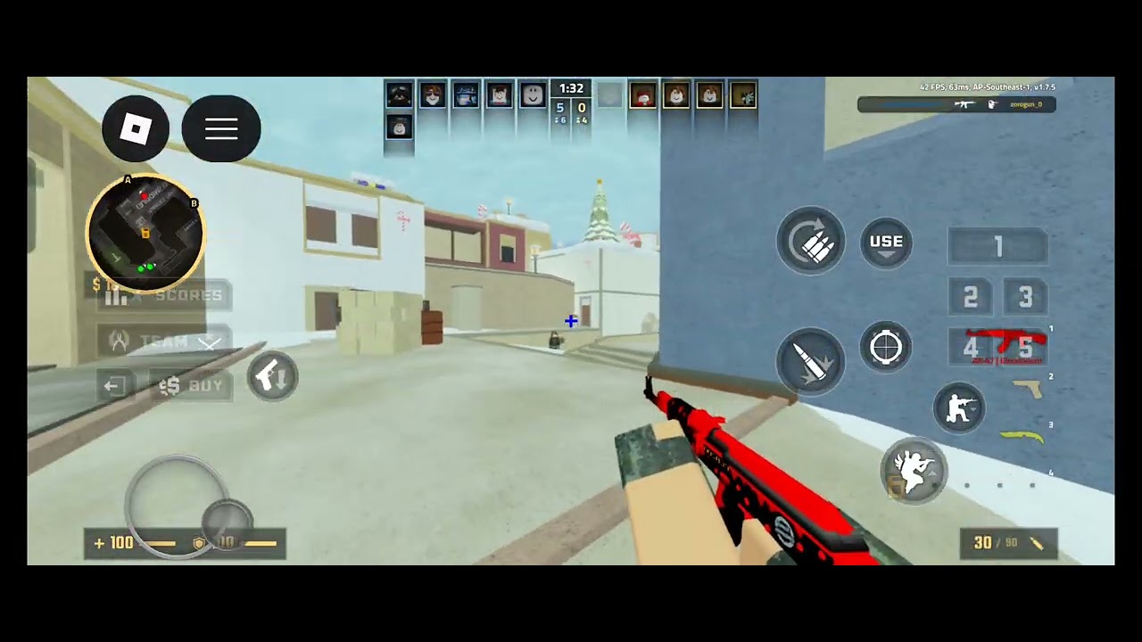 Counter Blox on Mobile