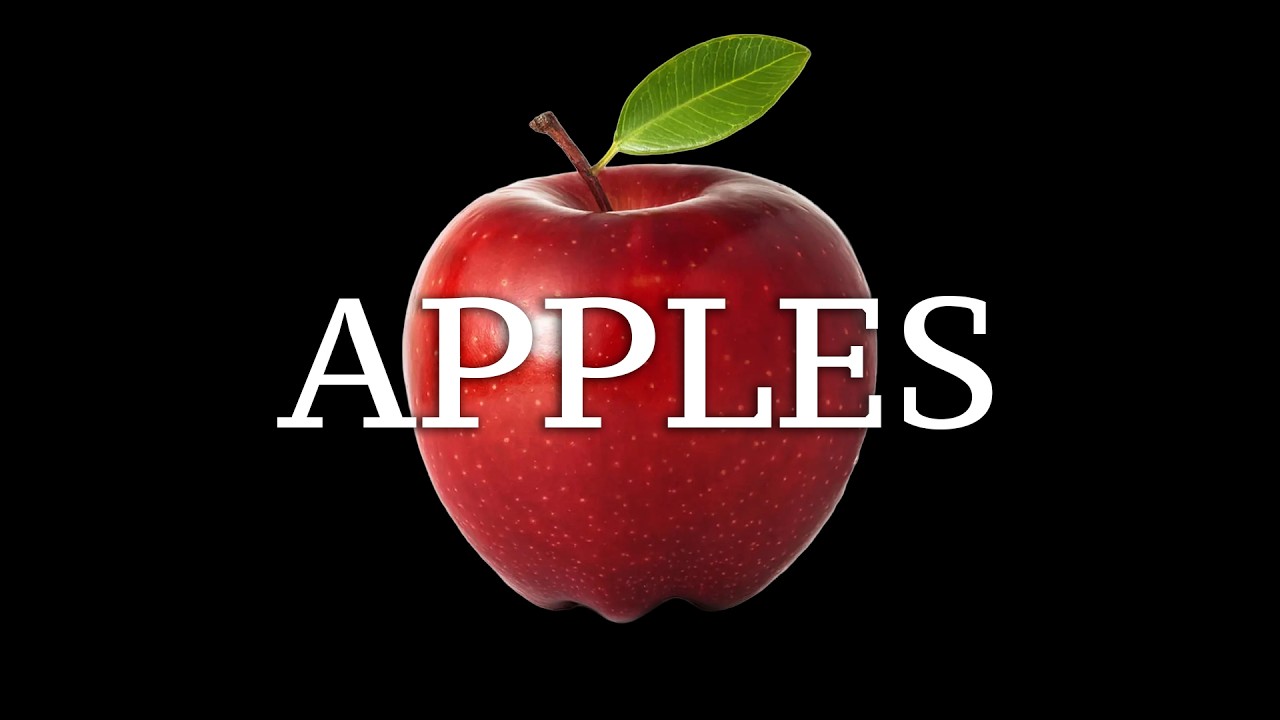 The Unexpected Truth about Apples