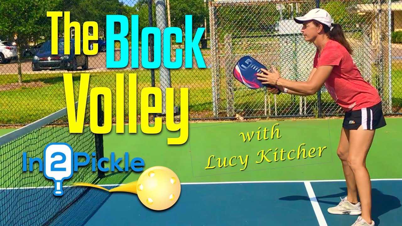 Pickleball - The Pickleball Block Volley with GAMMA Pro Lucy Kitcher | Pickleball Training