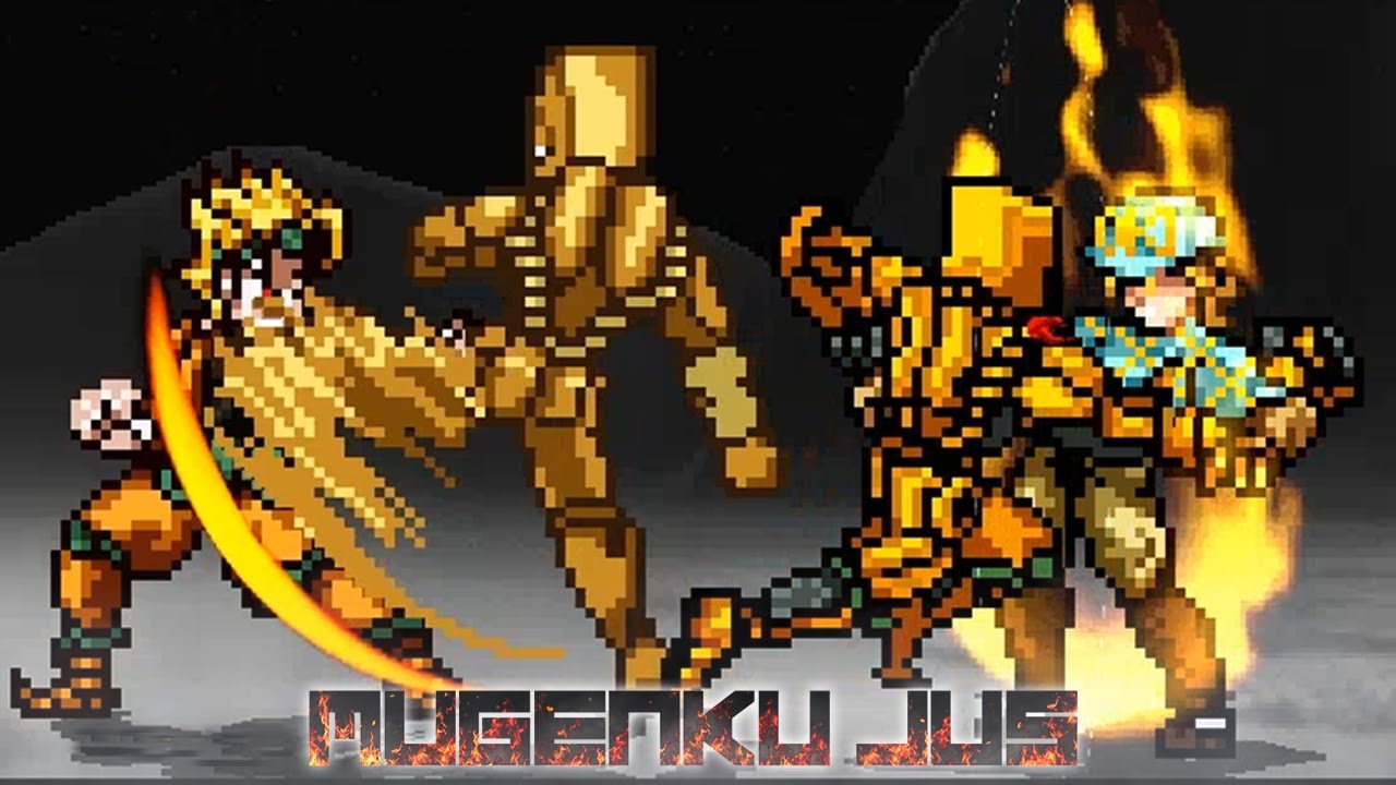 Dio The World vs Chaos Diego Brando AU. Jojo's Bizarre Adventure MUGEN JUS