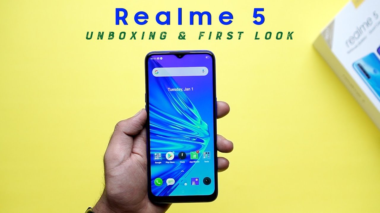 Realme 5: Unboxing | First Impressions | First Look | Price Rs 9,999