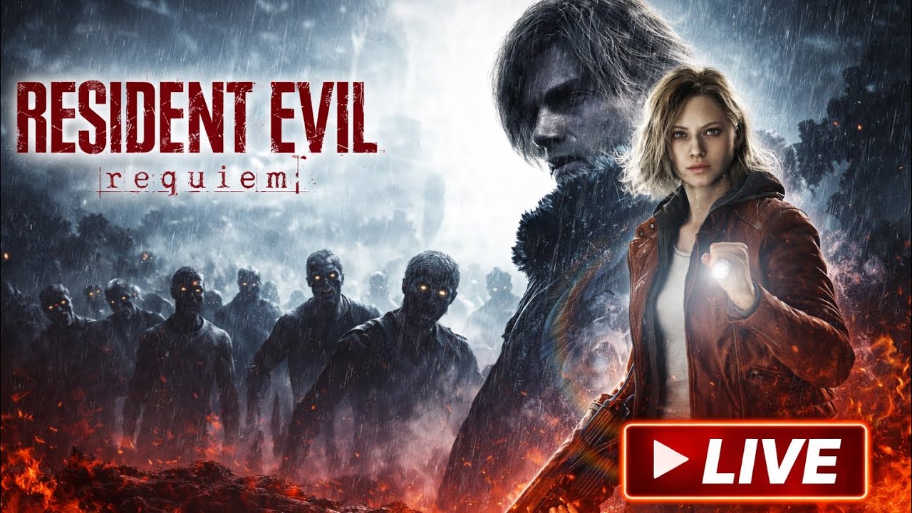 🔴Resident Evil: Requiem is HERE! Let's Play It Live on PS5 | Pt.4 | DEAD IS LIVE