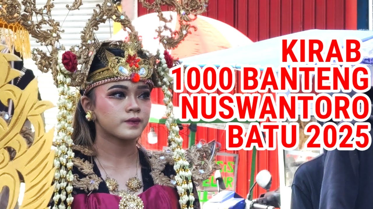 (4K) Kirab 1000 Banteng Nuswantoro, Batu, 2025 (Gambar Jernih)