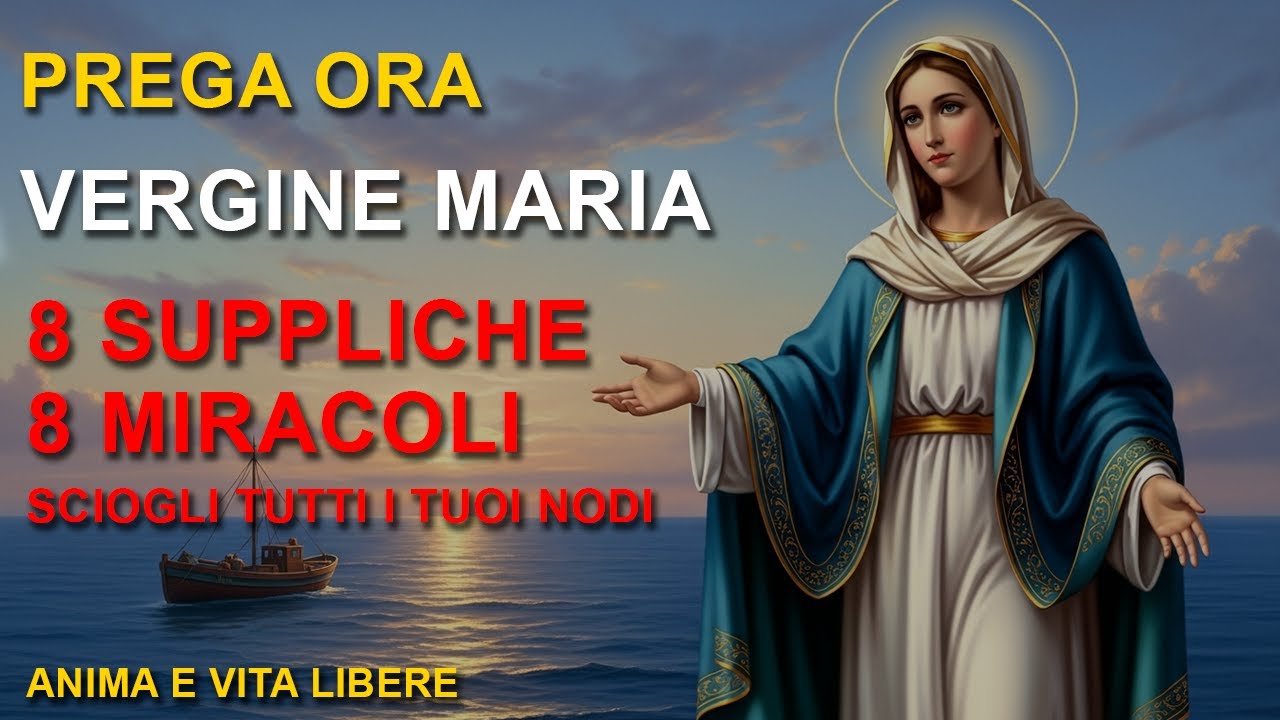 💗Preghiera POTENTE alla Madonna 🙏 8 Suppliche per Sciogliere Tutti i Nodi Anima e Vita
