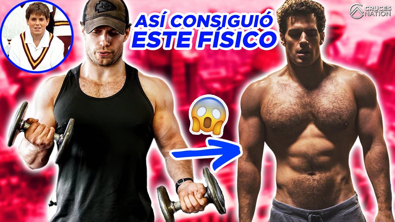 ✅ La RUTINA de HENRY CAVILL para el CUERPO de 😱 SUPERMAN | The Witcher