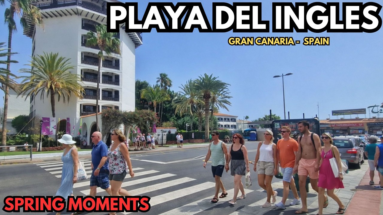 What Spring Looks Like in Playa del Inglés