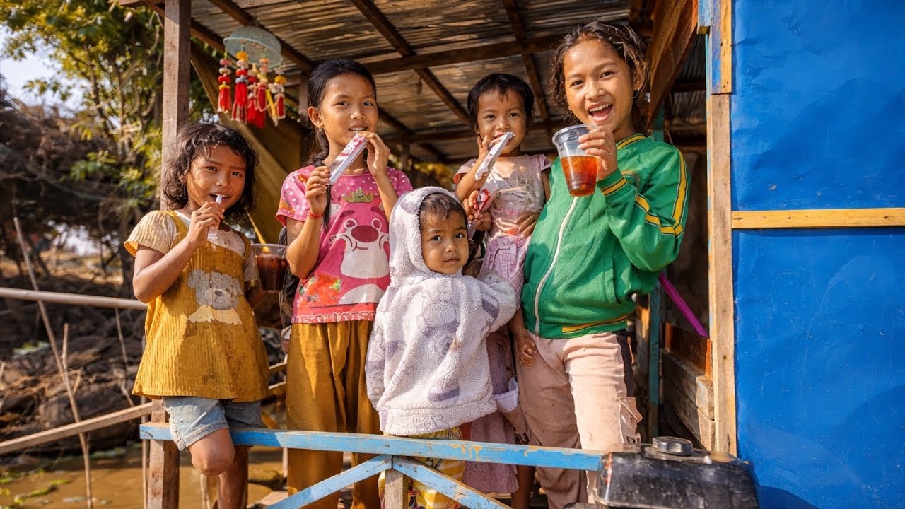 Floating Village in Cambodia 🇰🇭 | Real Life on the River Shocked Me 
