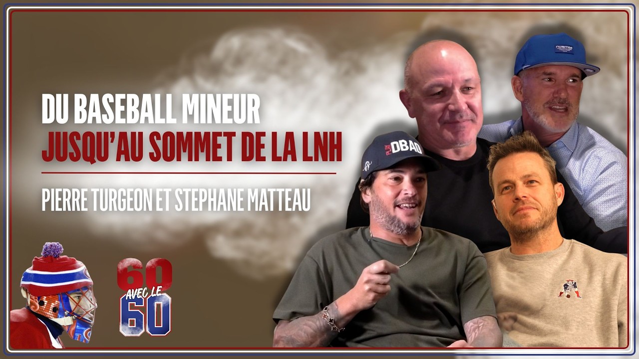 60 avec le 60 - EP08 - Pierre Turgeon et Stéphane Matteau de Rouyn à la LNH