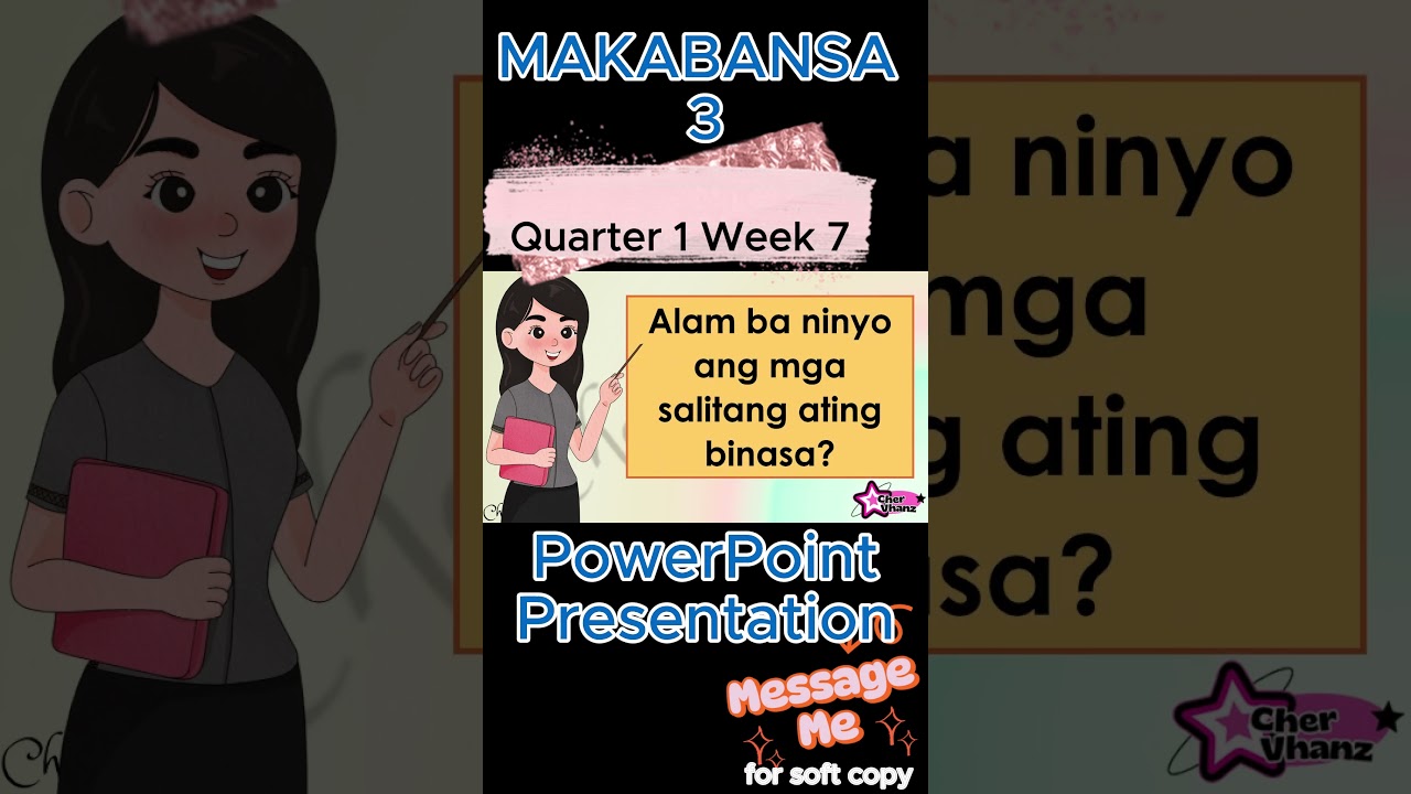 Makabansa 3 Quarter 1 Week 7 - MATATAG Curriculum PowerPoint Presentation