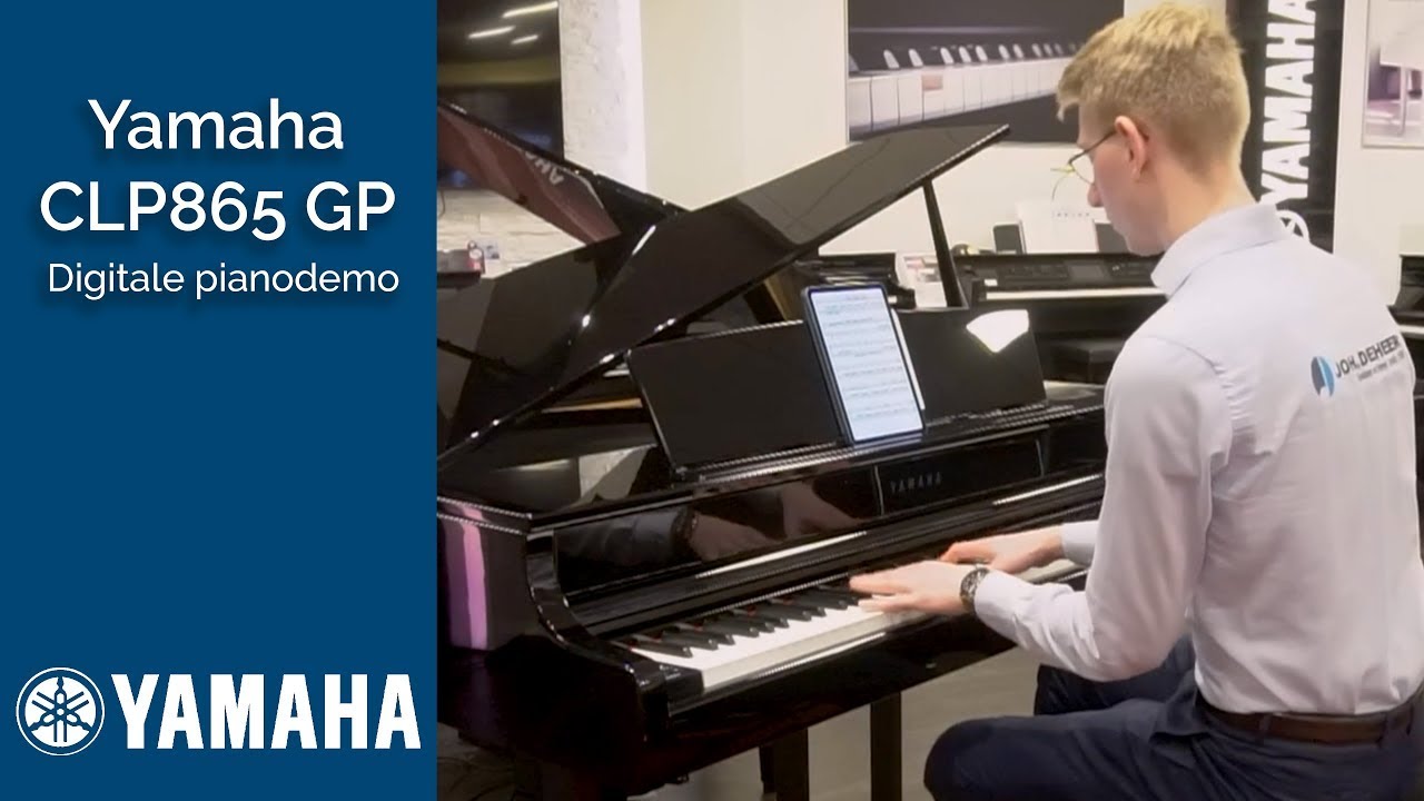 Yamaha CLP-865 GP Piano Demo | Joh.deHeer