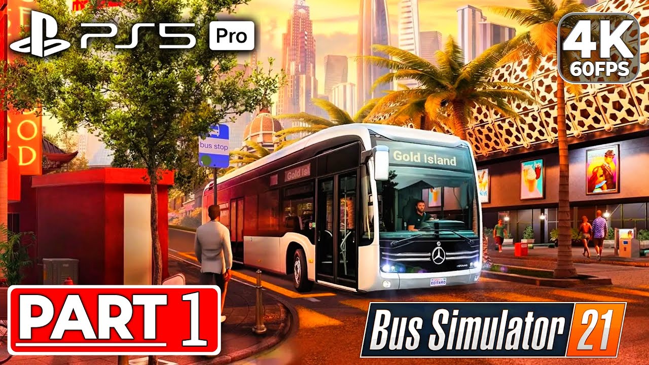 BUS SIMULATOR 21 NEXT STOP Gameplay Walkthrough FULL GAME [4K 60FPS PS5 PRO] - No Commentary